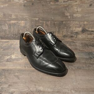 Allen Edmonds Brewster Black Leather Split Toe Derby Dress Shoes Men ● 9.5 D